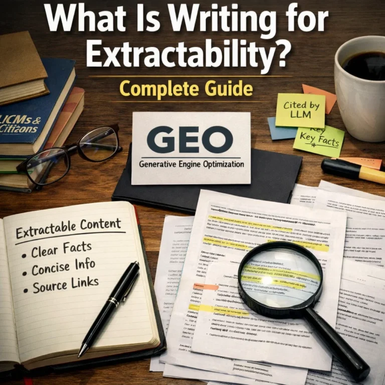 What Is Writing for Extractability?