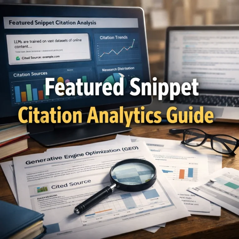 Featured Snippet Citation Analytics Guide