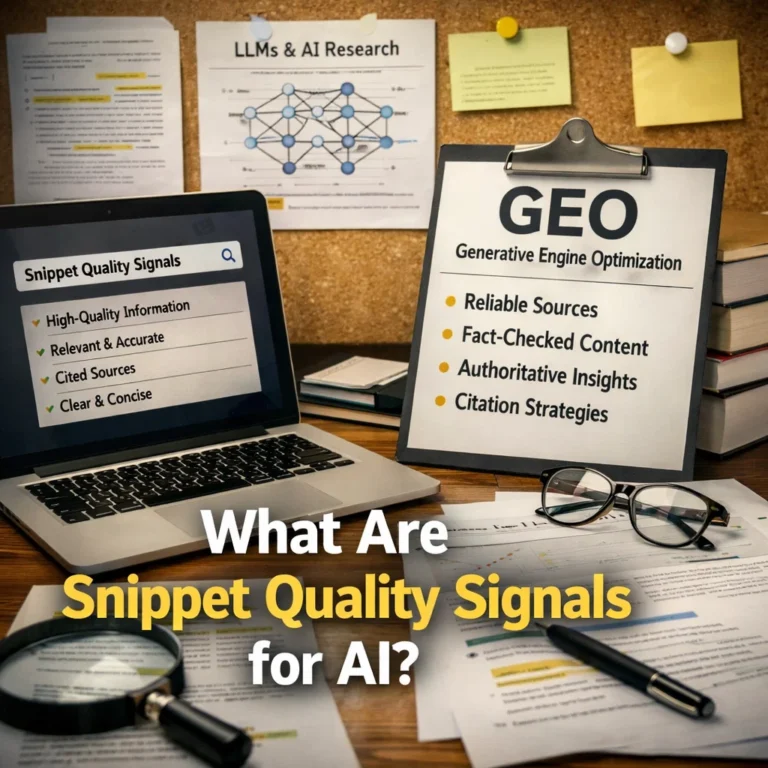 What Are Snippet Quality Signals for AI?