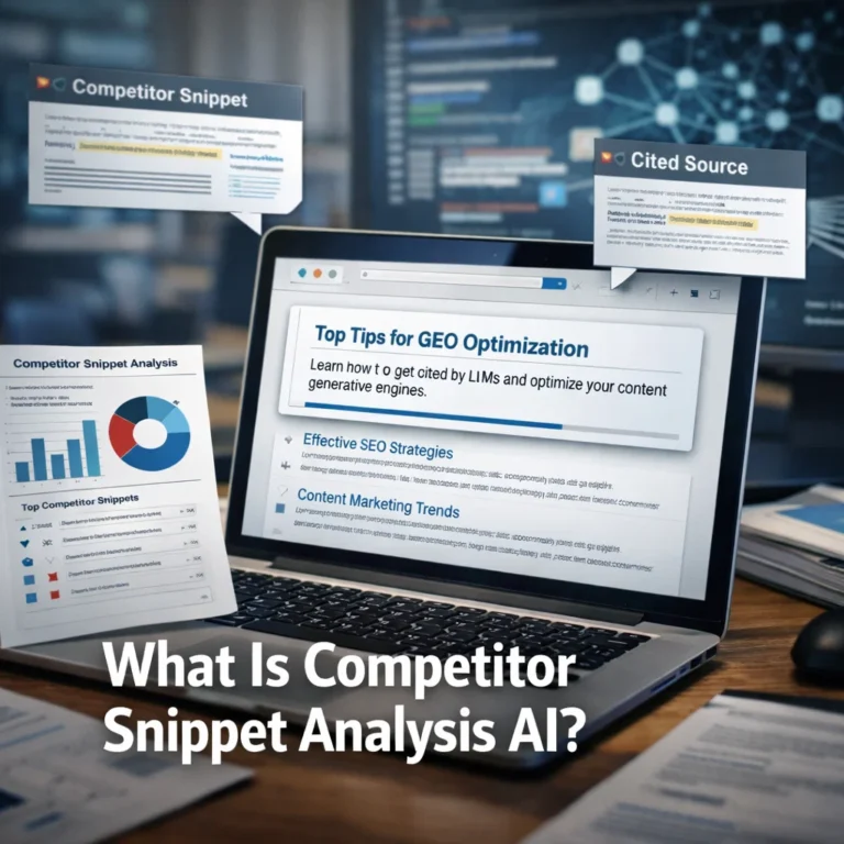 What Is Competitor Snippet Analysis AI?
